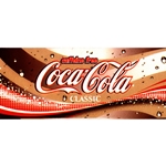DS42CCF - Caffeine Free Coca-Cola Classic Label - 1 3/4" x 3 19/32"