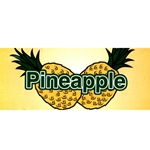 DS42GP - Generic Pineapple Juice Label - 1 3/4" x 3 19/32"