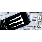 DS42MAZ16 - Monster Energy Absolutely Zero Label (16oz Can with Calorie)- 1 3/4" x 3 19/32"