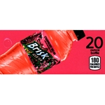 DS42BSMIT20 - Brisk Strawberry Melon Tea Iced Tea Label (20oz Bottle with Calorie) - 1 3/4" x 3 19/32"