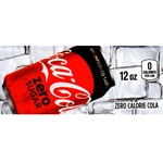 DS42CZS12 - Coke Zero Sugar Label (12oz Can with Calorie) - 1 3/4" x 3 19/32"