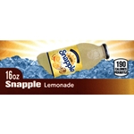DS42SL16 - Snapple Lemonade Label (16oz Bottle with Calorie) - 1 3/4" x 3 19/32"