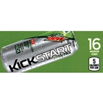 DS42KUOD16 - Kickstart Ultra Energizing Original Dew Label (16oz Can with Calorie) - 1 3/4" x 3 19/32"