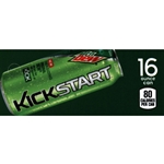 DS42KOD16 - Kickstart Original Dew Label (16oz Can with Calorie) - 1 3/4" x 3 19/32"