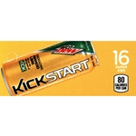 DS42KML16 - Kickstart Mango Lime Label (16oz Can with Calorie) - 1 3/4" x 3 19/32"