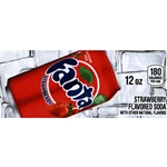 DS42FS12 - Fanta Strawberry Label (12oz Can with Calorie) - 1 3/4" x 3 19/32"