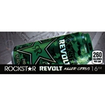 DS42RRKC16 - Rockstar Revolt Killer Citrus Label (16oz Can with Calorie) - 1 3/4" x 3 19/32"