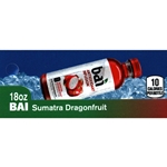 DS42BSD18 - BAI Sumatra DragonFruit Label (18oz Bottle with Calorie) - 1 3/4" x 3 19/32"