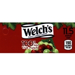 DS42WFP115 - Welch's 100% Fruit Punch Label (11.5oz Can with Calorie) - 1 3/4" x 3 19/32"