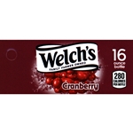 DS42WCC16 - Welch's Cranberry Cocktail Label (16oz Bottle with Calorie) - 1 3/4" x 3 19/32"
