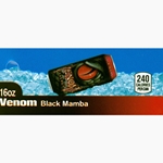DS42VEBM16 - Venom Energy Black Mamba Label (16oz Can with Calorie) - 1 3/4" x 3 19/32"