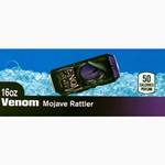 DS42VEMR16 - Venom Energy Mojave Rattler Label (16oz Can with Calorie) - 1 3/4" x 3 19/32"