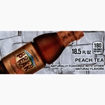 DS42GPTP185 - Gold Peak Peach Tea (18.5oz Bottle with Calorie) - 1 3/4" x 3 19/32"