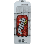 DS33PX12 - Royal Chameleon Pibb Xtra Label (12oz Can with Calorie) - 3 5/8" x 10"