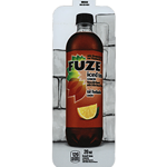 DS33FLT20 - Royal Chameleon Fuze Lemon Tea Label (20oz Bottle with Calorie) - 3 5/8" x 10"
