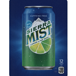 DS22SM12 - D.N. HVV Sierra Mist Label (12oz Can with Calorie) - 5 5/16" x 7 13/16"