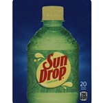 DS22SDC20 - D.N. HVV Sun Drop Citrus Label (20oz Bottle with Calorie) - 5 5/16" x 7 13/16"
