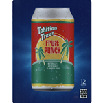 DS22TTFP12 - D.N. HVV Tahitian Treat Fruit Punch Label (12oz Can with Calorie) - 5 5/16" x 7 13/16"