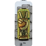 DS33PTSLT23 - Peace Tea Sweet Lemon Tea Label (23oz Can W/Calorie) - 3 5/8" X 10"