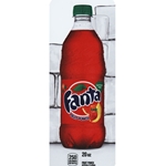 DS33FFP20 - Royal Chameleon Fanta Fruit Punch Label (20oz Bottle with Calorie) - 3 5/8" x 10"