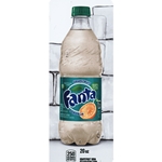 DS33FGF20 - Royal Chameleon Fanta Grapefruit Label (20oz Bottle with Calorie) - 3 5/8" x 10"