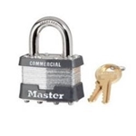 DS747 - Master Lock 1 Laminated Steel Padlock 1-3/4" (44mm) W/2 Keys