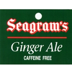 DS25SGA - Seagram's Ginger Ale Label - 2 5/16" x 3 1/2"