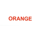 DS42GEO - Generic Orange Label - 1 3/4" x 3 19/32"