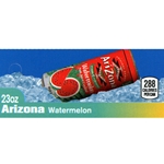 DS42ARW - Arizona Watermelon Label (23oz Can with Calorie) - 1 3/4" x 3 19/32"
