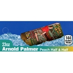 DS42APPHH - Arnold Palmer Peach Half & Half Label (23oz Can with Calorie) - 1 3/4" x 3 19/32"