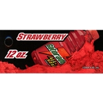 DS42GATS - Gatorade Strawberry Label (12oz Bottle with Calorie) - 1 3/4" x 3 19/32"