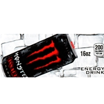 DS42MEA - Monster Energy Assault Label (16oz Can with Calorie) - 1 3/4" x 3 19/32"