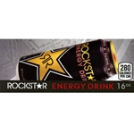 DS42RED1 - Rockstar Energy Drink Label (16oz Can with Calorie) - 1 3/4" x 3 19/32"