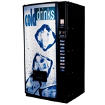 D848792 - Royal 542-8 , Merlin 4 Cold Drink Sign- Ice Cubes