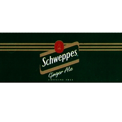 DS42SGA - Schweppes Ginger Ale Label - 1 3/4" x 3 19/32"