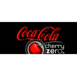 DS42CCZ - Coca-Cola Coke Cherry Zero Label - 1 3/4" x 3 19/32"