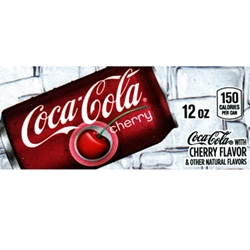 DS42CC12 - Cherry Coca-Cola Label (12oz Can with Calorie) - 1 3/4" x 3 19/32"