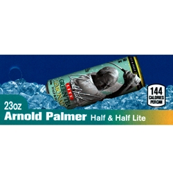DS42APHHL23 - Arnold Palmer Half & Half Lite Label (23oz Can with Calorie) - 1 3/4" x 3 19/32"