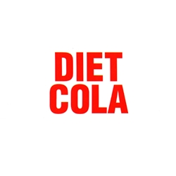 DS42GDC - Generic Diet Cola Label - 1 3/4" x 3 19/32"