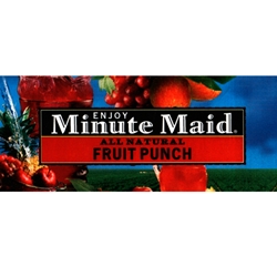 DS42MMFP - Minute Maid Fruit Punch Label - 1 3/4" x 3 19/32"