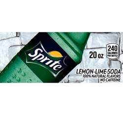 DS42S20 - Sprite Label (20oz Bottle with Calorie) - 1 3/4" x 3 19/32"