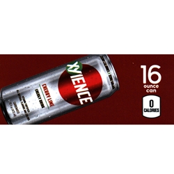 DS42XCL16 - XYIENCE Energy Cherry Lime Label (16oz Can with Calories)- 1 3/4" x 3 19/32"