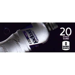 DS42PEWG20 - Propel Electrolyte Water Grape Label (20oz Bottle with Calorie) - 1 3/4" x 3 19/32"