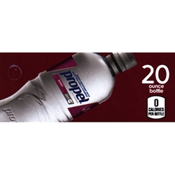 DS42PEWB20 - Propel Electrolyte Water Berry Label (20oz Bottle with Calorie) - 1 3/4" x 3 19/32"