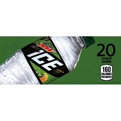 DS42MDILL20 - Mt. Dew Ice Lemon Lime Label (20oz Bottle with Calorie) - 1 3/4" x 3 19/32"