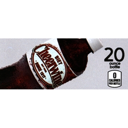 DS42CWD20 - Diet Cheerwine Label (20oz Bottle with Calorie) - 1 3/4" x 3 19/32"