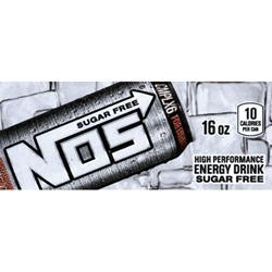 DS42NOSSF16 - Nos Original Sugar Free Label (16oz Can with Calorie) - 1 3/4" x 3 19/32"