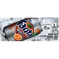 DS42FZO12 - Fanta Zero Orange Label (12oz Can with Calorie) - 1 3/4" x 3 19/32"