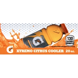 DS42GXCC20 - Gatorade Xtremo Citrus Cooler Label (20oz Bottle with Calorie) - 1 3/4" x 3 19/32"