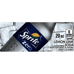 DS42SZ20 - Sprite Zero Label (20oz Bottle with Calorie) - 1 3/4" x 3 19/32"